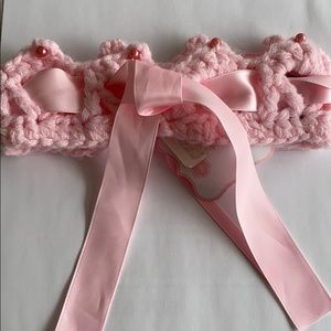 Crochet infant crown